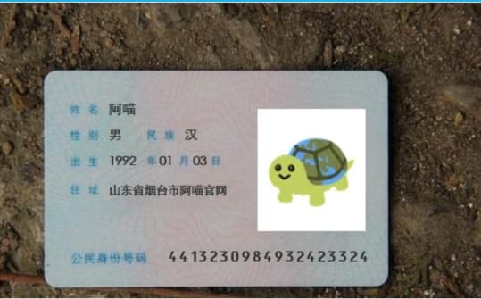 身份证照片生成器：一个在线生成身份证正反面照片的网站