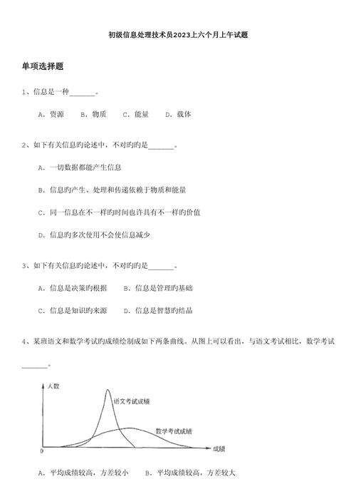 信息处理技术员操作题_信息处理技术员题库_信息技术处理员考试题型
