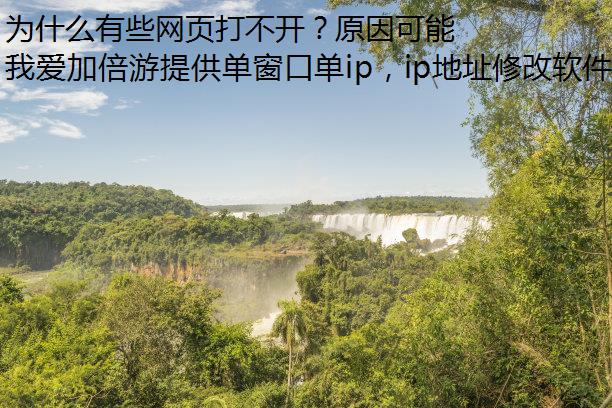 为什么有些网页打不开？原因可能是这些！